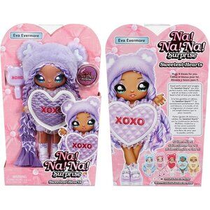Na Na Na Surprise Eva Evermore Lavender Teddy Bear Inspired MGA Entertainment